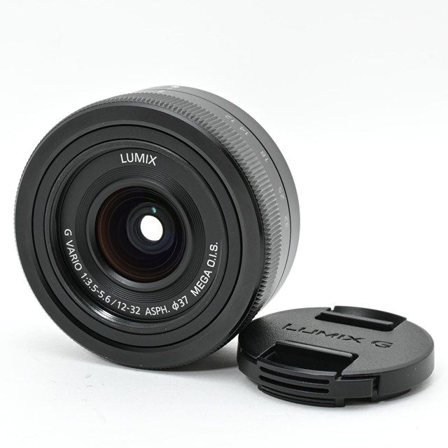 Panasonic LUMIX G VARIO 12 32 mm F 3 5 6 ASPH MEGA O I S H FS 12032 K 外観 軽量コンパクト標準ズームレンズ