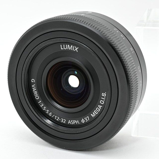 Panasonic LUMIX G VARIO 12 32 mm F 3 5 6 ASPH MEGA O I S H FS 12032 K 外観 軽量コンパクト標準ズームレンズ