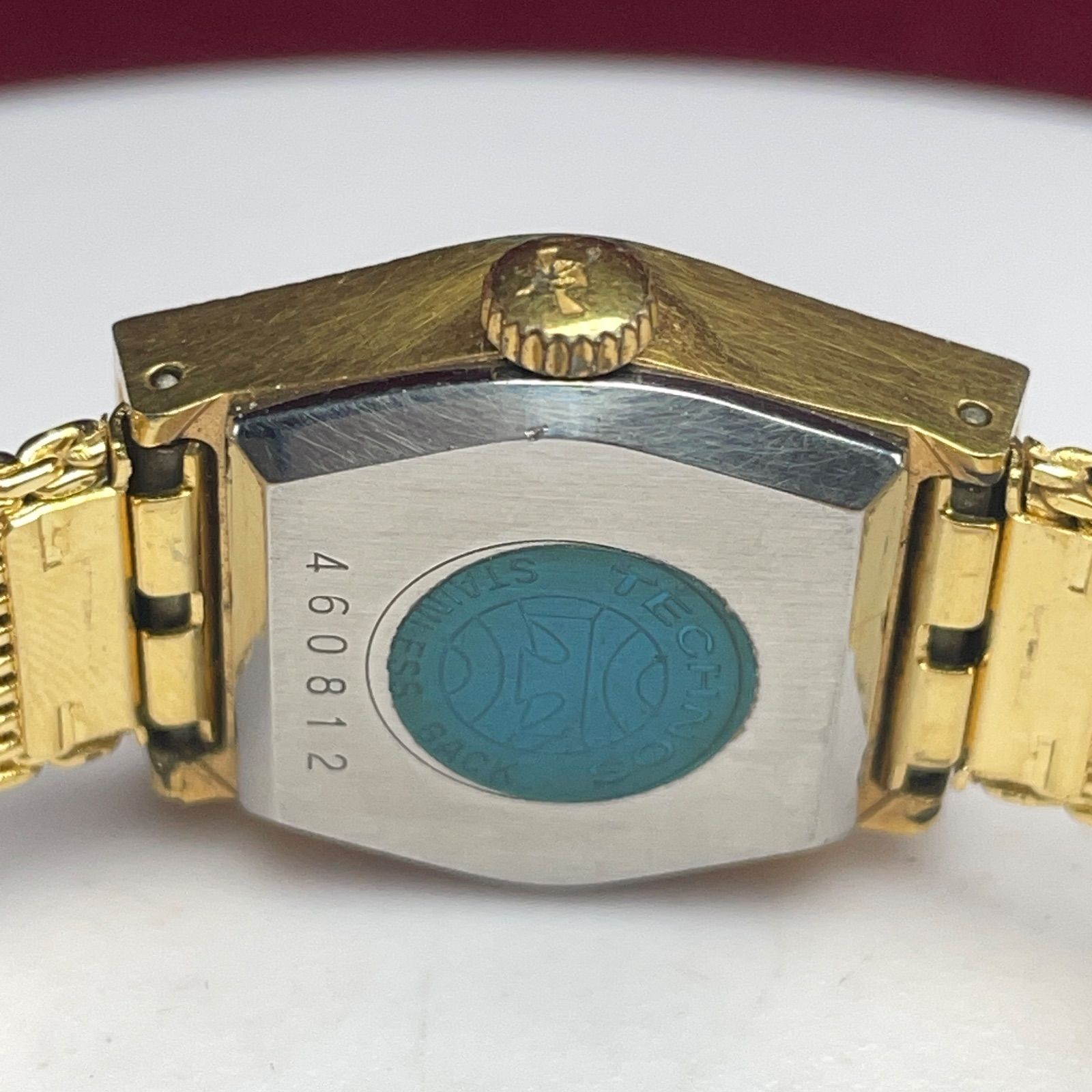 ☆デッドストック未使用 70s TECHNOS ジェムレディ 手巻 スイス製