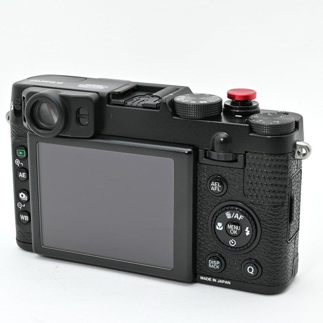 並品＞ FUJIFILM X20 ブラック｜液晶左側黄変あり｜ビューファインダー