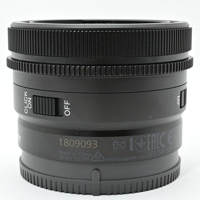 美品＞ SONY FE 24mm F2.8 G SEL24F28G｜元箱・フィルター・フード付