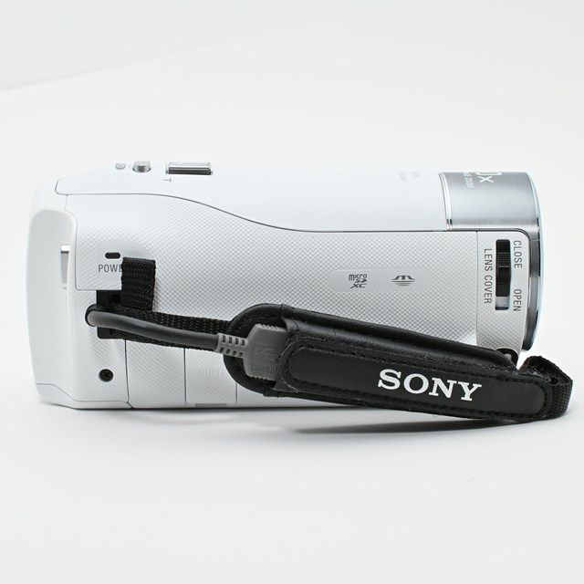 美品＞ SONY Handycam HDR-CX470 W ホワイト｜動作確認済｜外観美品