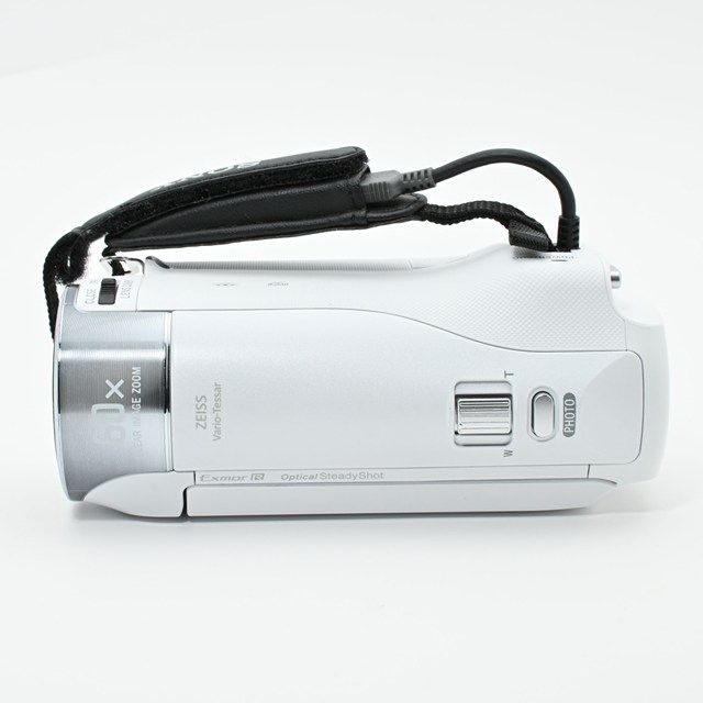 美品＞ SONY Handycam HDR-CX470 W ホワイト｜動作確認済｜外観美品