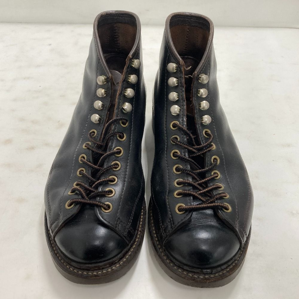 02 w 20972 THE REAL McCOY S リアルマッコイズ モンキーブーツ サイズ8 D ブラック 26 0 cm メンズ 箱なし ブーツ 品