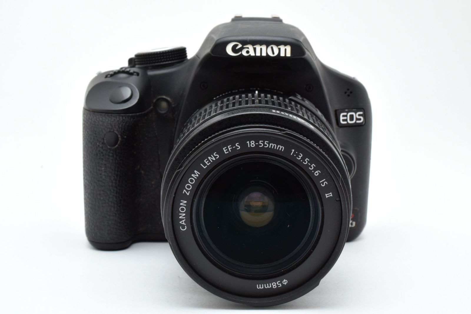 返品保証】☆実用品☆ Canon EOS Kiss X3 + EF-S 18-55mm F3.5-5.6 IS