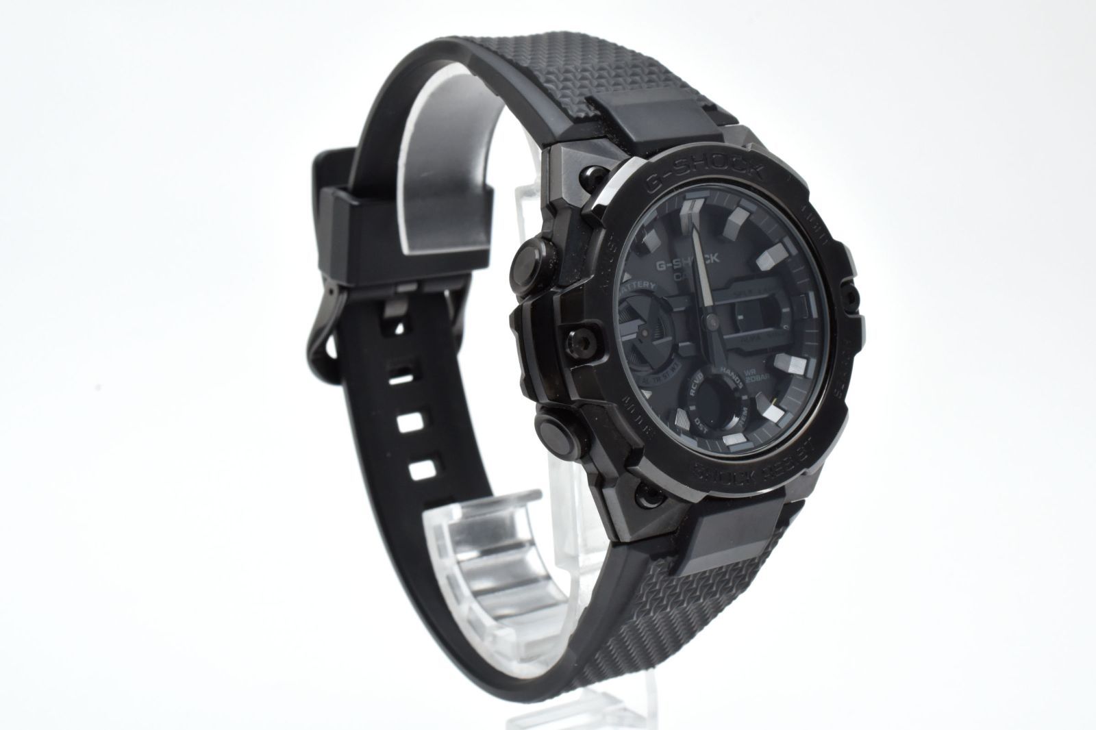  CASIO カシオ G SHOCK GST B 400 BB 1 AJF ソーラー腕時計 デジアナ ブラック き 腕時計(デジタル) 時計