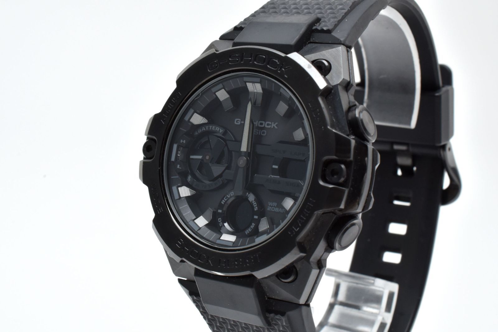 CASIO カシオ G SHOCK GST B 400 BB 1 AJF ソーラー腕時計 デジアナ ブラック き
