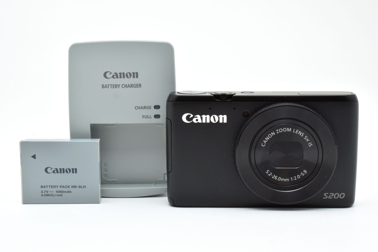 返品保証】☆良品☆ Canon キヤノン PowerShot S200 コンパクト