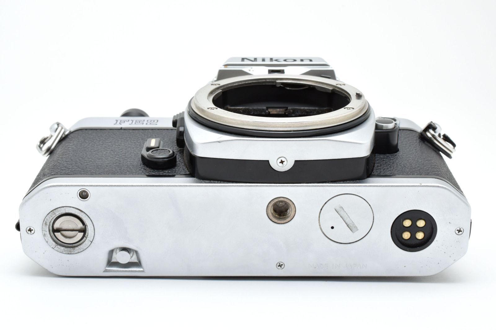 返品保証】☆実用品☆ Nikon ニコン FE2 シルバー フィルム一眼レフ