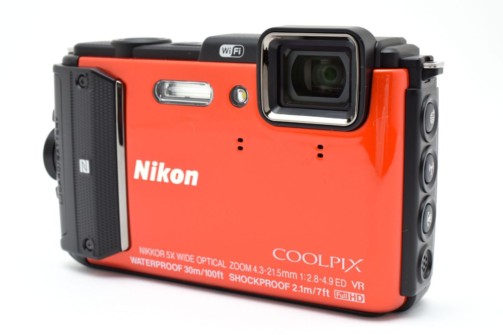返品保証】☆新品級☆ ニコン Nikon COOLPIX AW130 オレンジ