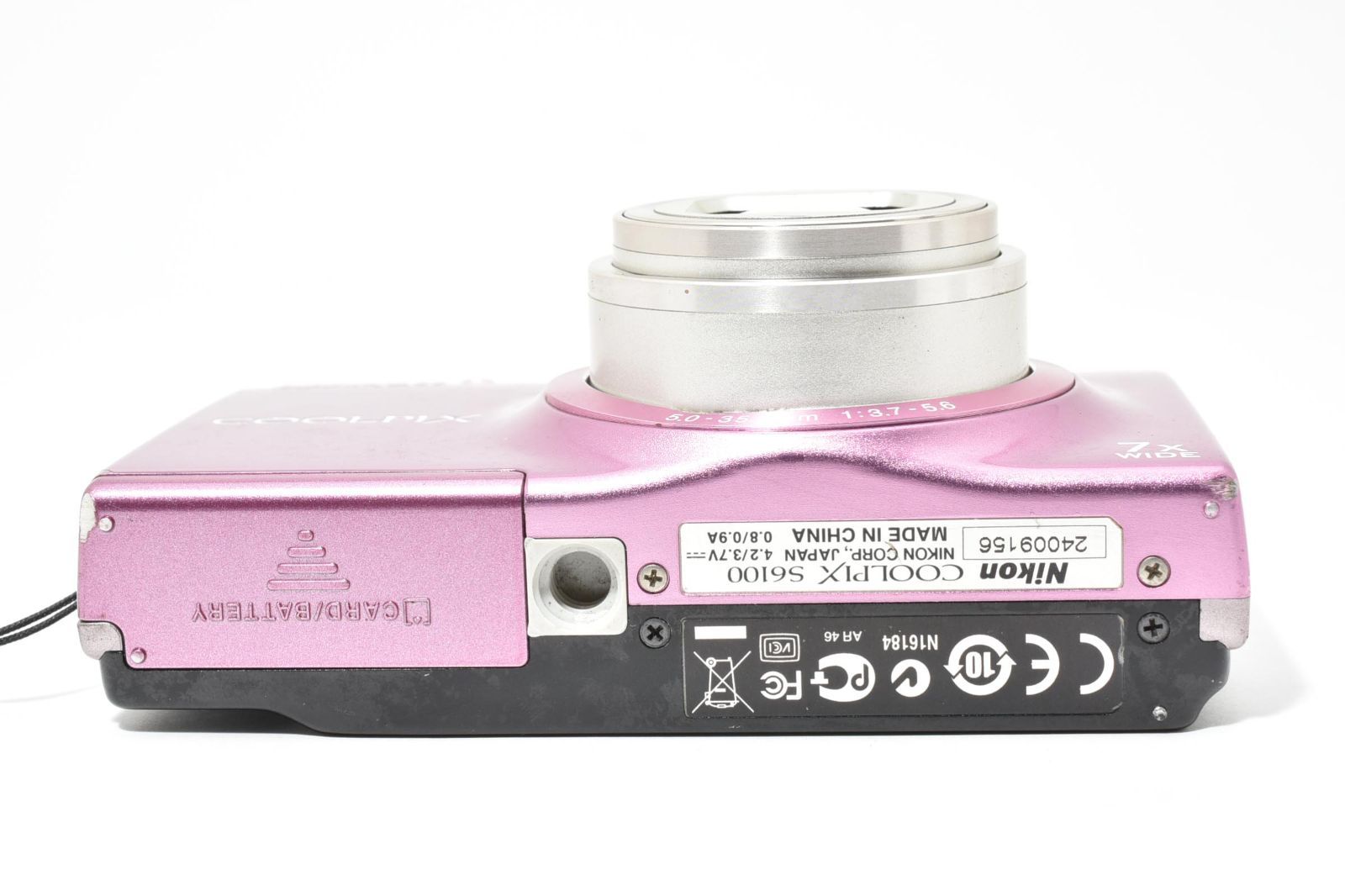 返品保証】☆実用品☆ ニコン Nikon Coolpix S6100 コンパクトデジタル