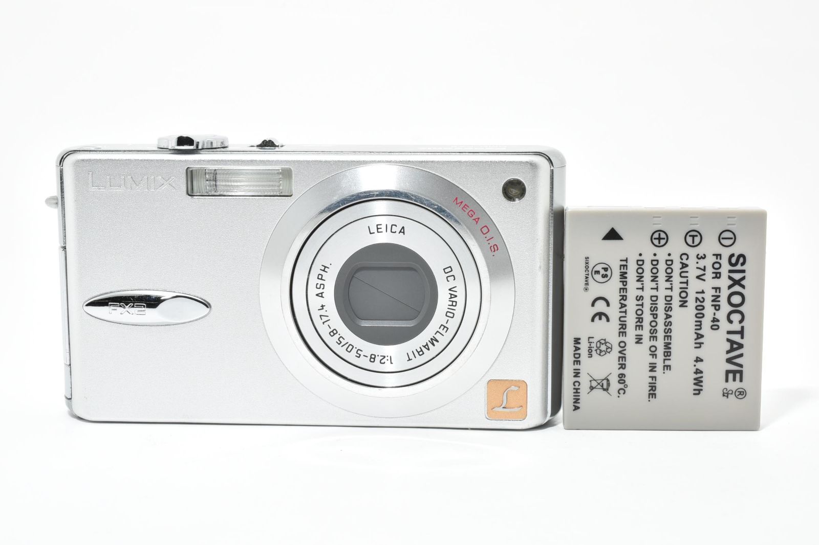 返品保証】☆良品☆ Panasonic パナソニック Lumix DMC-FX2 デジカメ