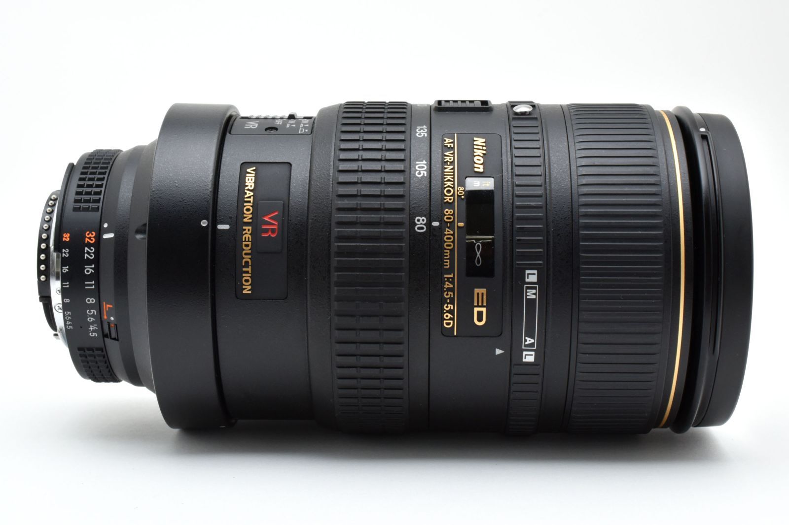  上 ニコン NIKON AF VR NIKKOR 80 400 mm F 4 5 6 D ED レンズ(ズーム) カメラ