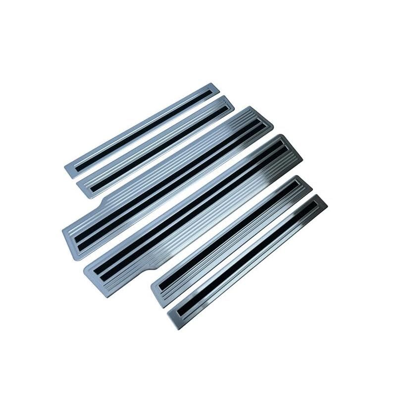 在庫 ホンダ フリード GT系 スカッフプレートサイドステップ スカッフプロテクトシートドアシルプレートインサイド インテリアパネル 汚れ防止 傷防止 内外側 ステンレス 6 PCS 取り付け簡単 Free