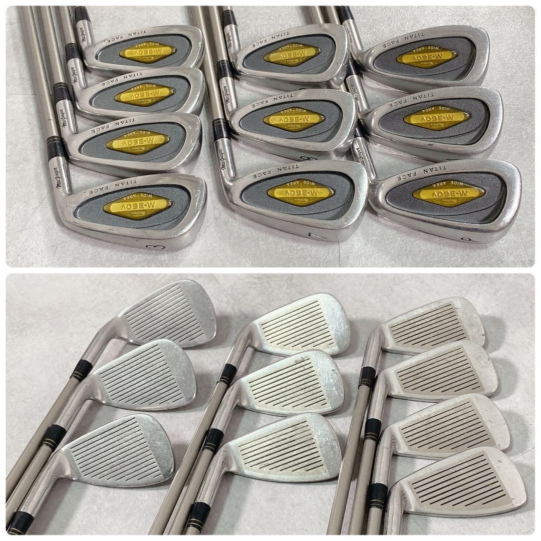 V460 XXIO 他 メンズ ゴルフ クラブ フルセット 15点 初心者 入門