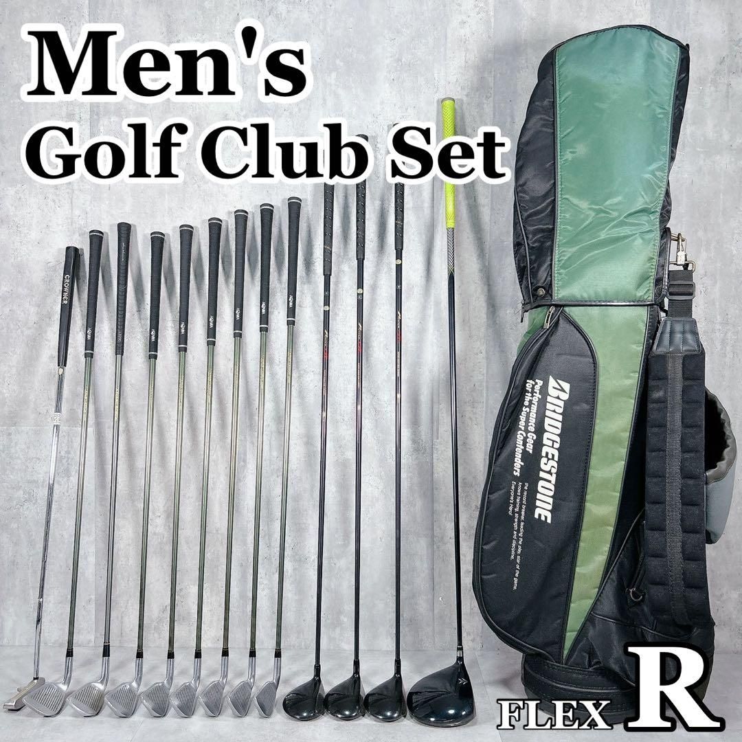 V448 ツアーステージ 他 メンズ ゴルフ セット 豪華 13本 初心者 入門