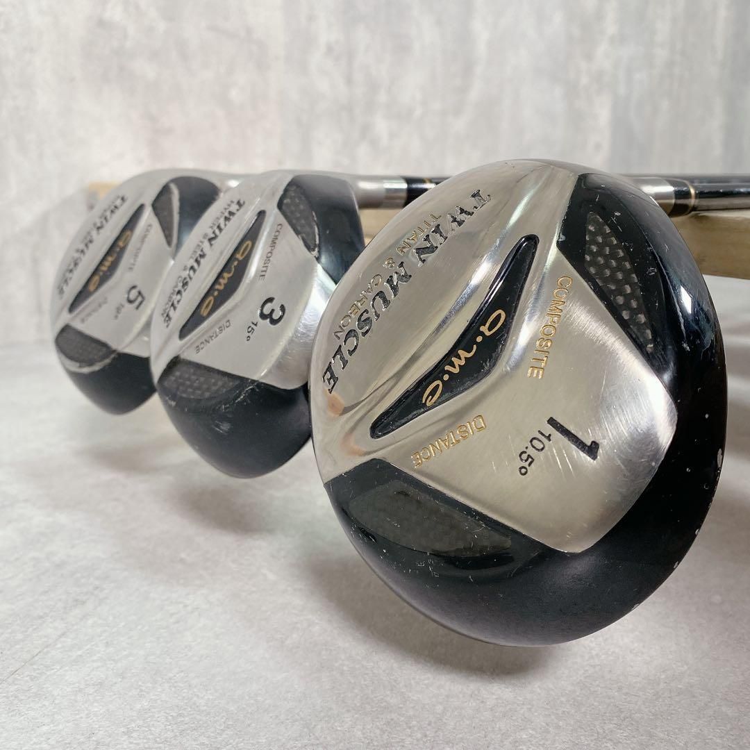V454 キャロウェイ ゼクシオ 他 メンズ ゴルフ クラブセット ゴールド