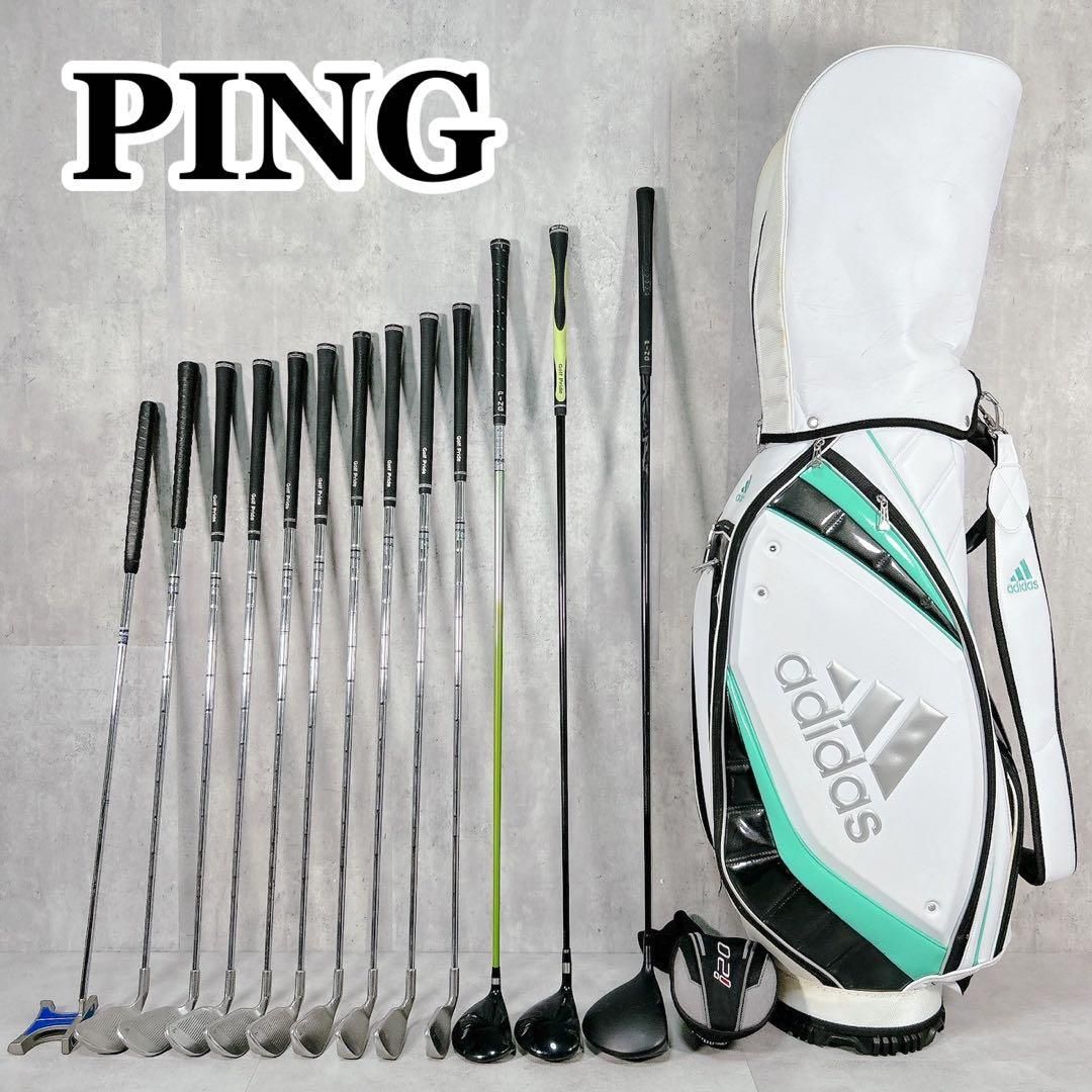 V455 ピン メンズ ゴルフ クラブ セット 14点 13本 初心者 クール