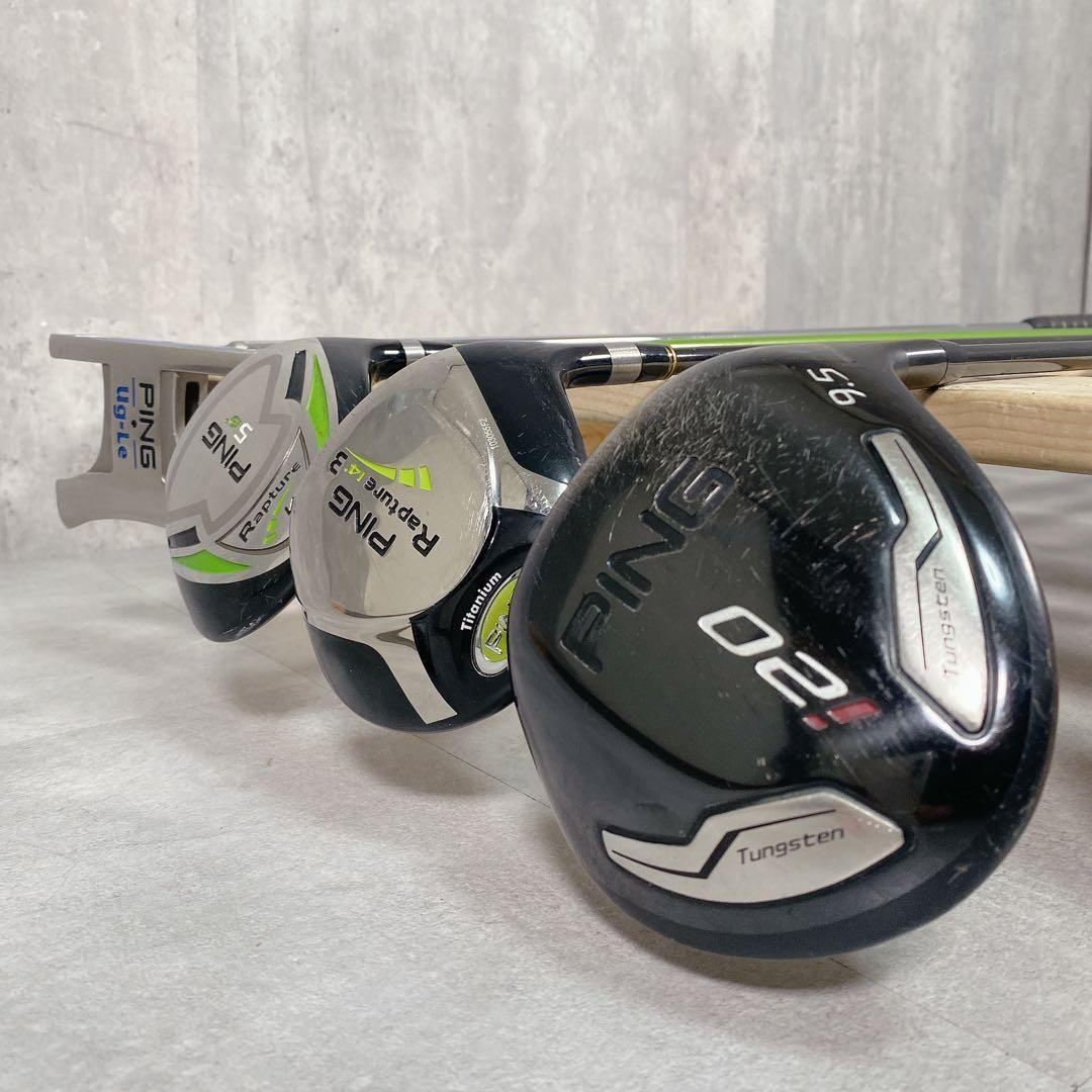 V455 ピン メンズ ゴルフ クラブ セット 14点 13本 初心者 クール