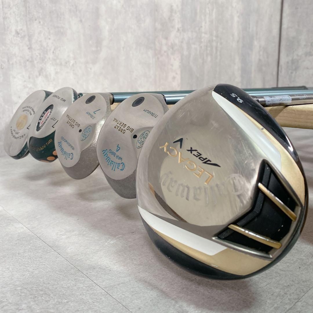 V456 キャロウェイ 他 メンズ ゴルフ クラブ セット 13点 初心者 V456 キャロウェイ 他 メンズ ゴルフ クラブ セット 13点 初心者