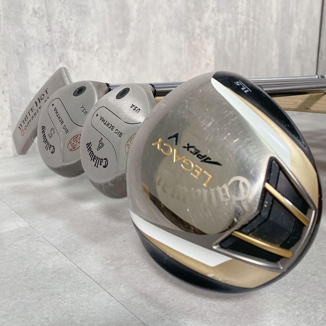 V451 キャロウェイ メンズ ゴルフ クラブ セット 13フレックスR 初心者