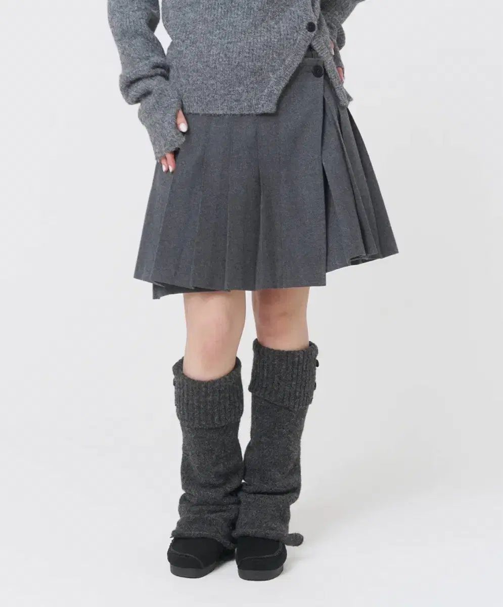 ミディスカート ラブ Wabi origami pleats midi