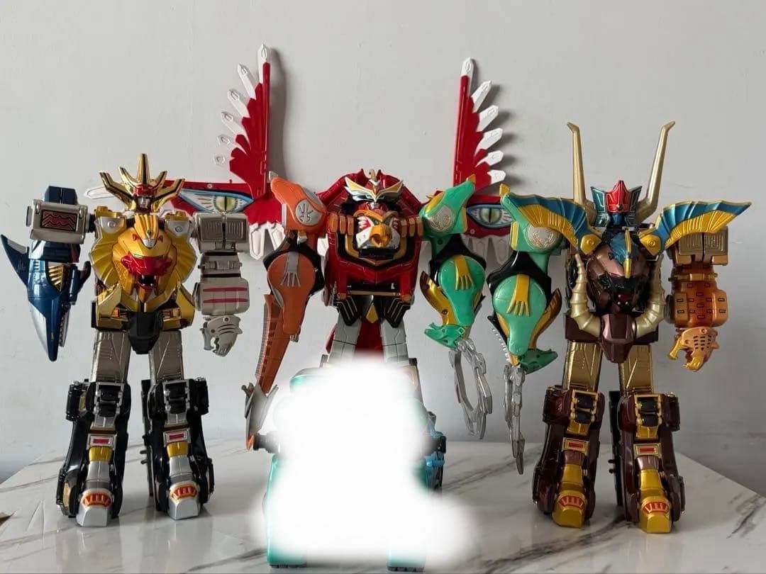 ガオレンジャー　まとめ売り 超合金 DX百獣戦隊ガオレンジャー 15体セット - メルカリ