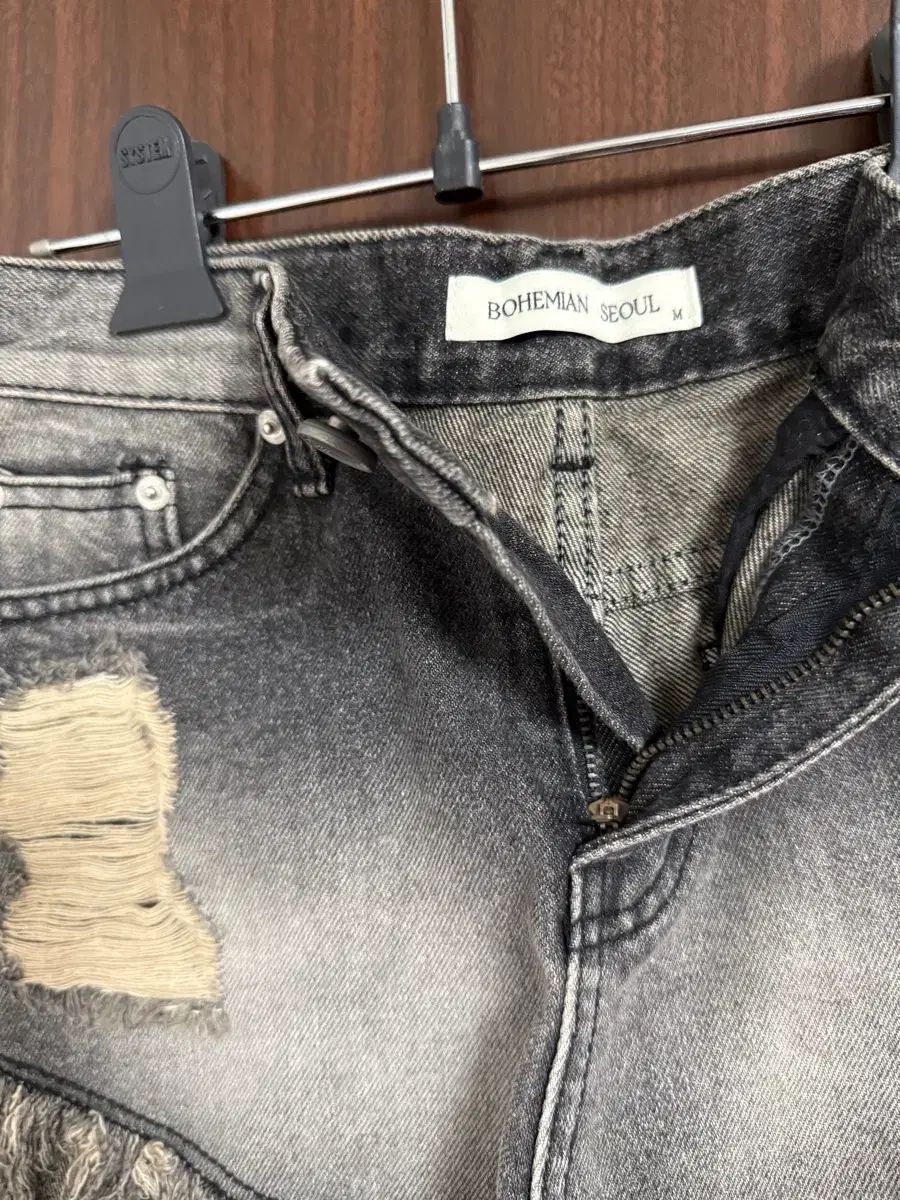 BOHEMSEO ボヘミアンソウル ダメージ ウォッシュ ショーツ ショート
