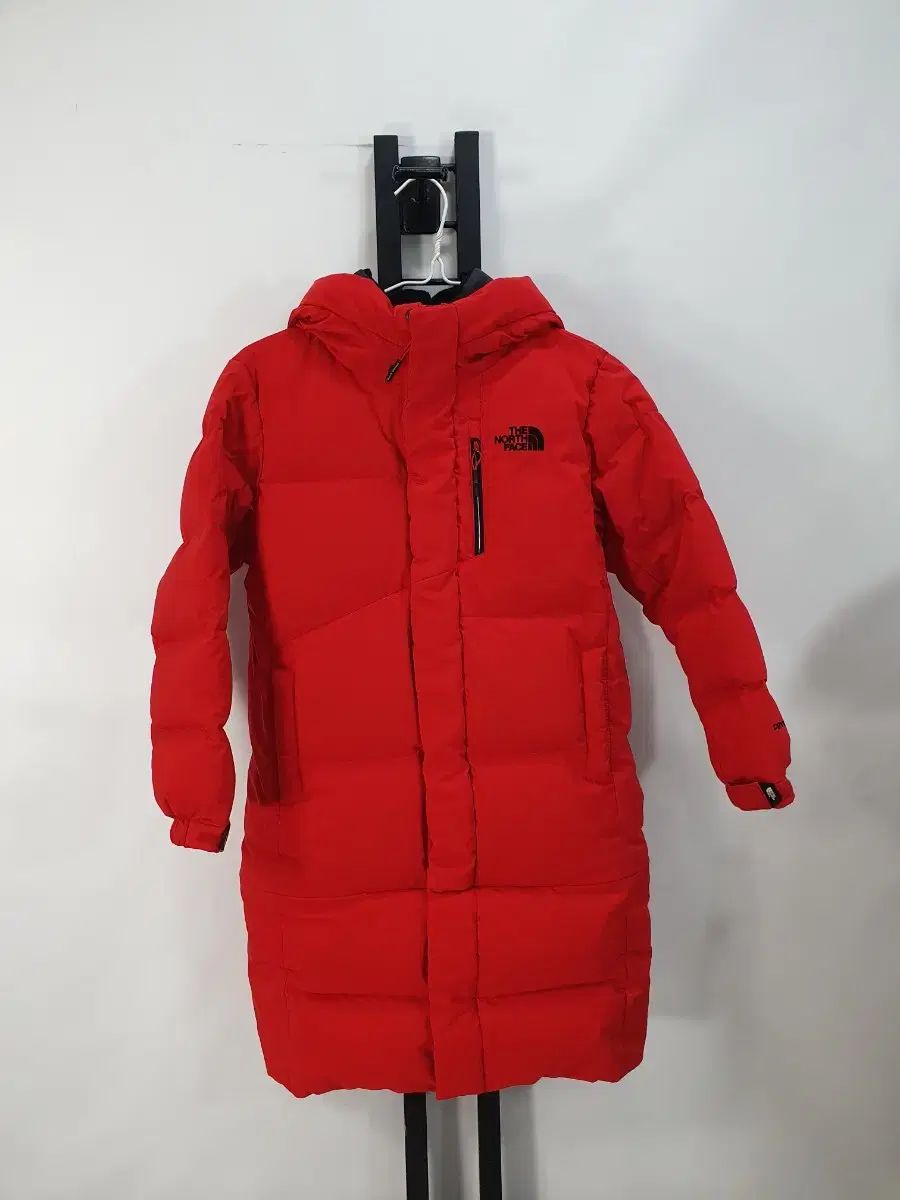 THE NORTH FACE ザノースフェイス キッズ ダウンジャケット ロング丈 ダウン コート レッド 130