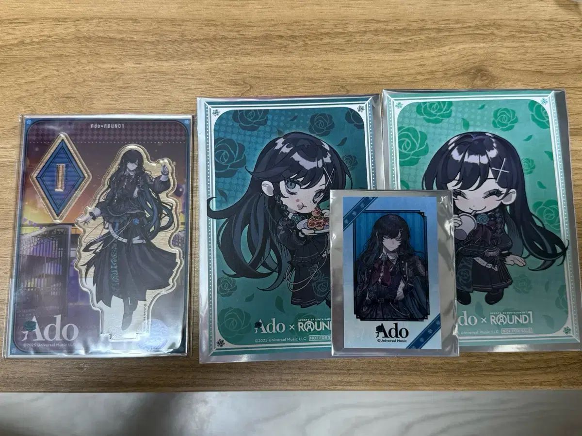 Ado アドアールワン 冬アクリルスタンド トレーディングカード ポストカードセット
