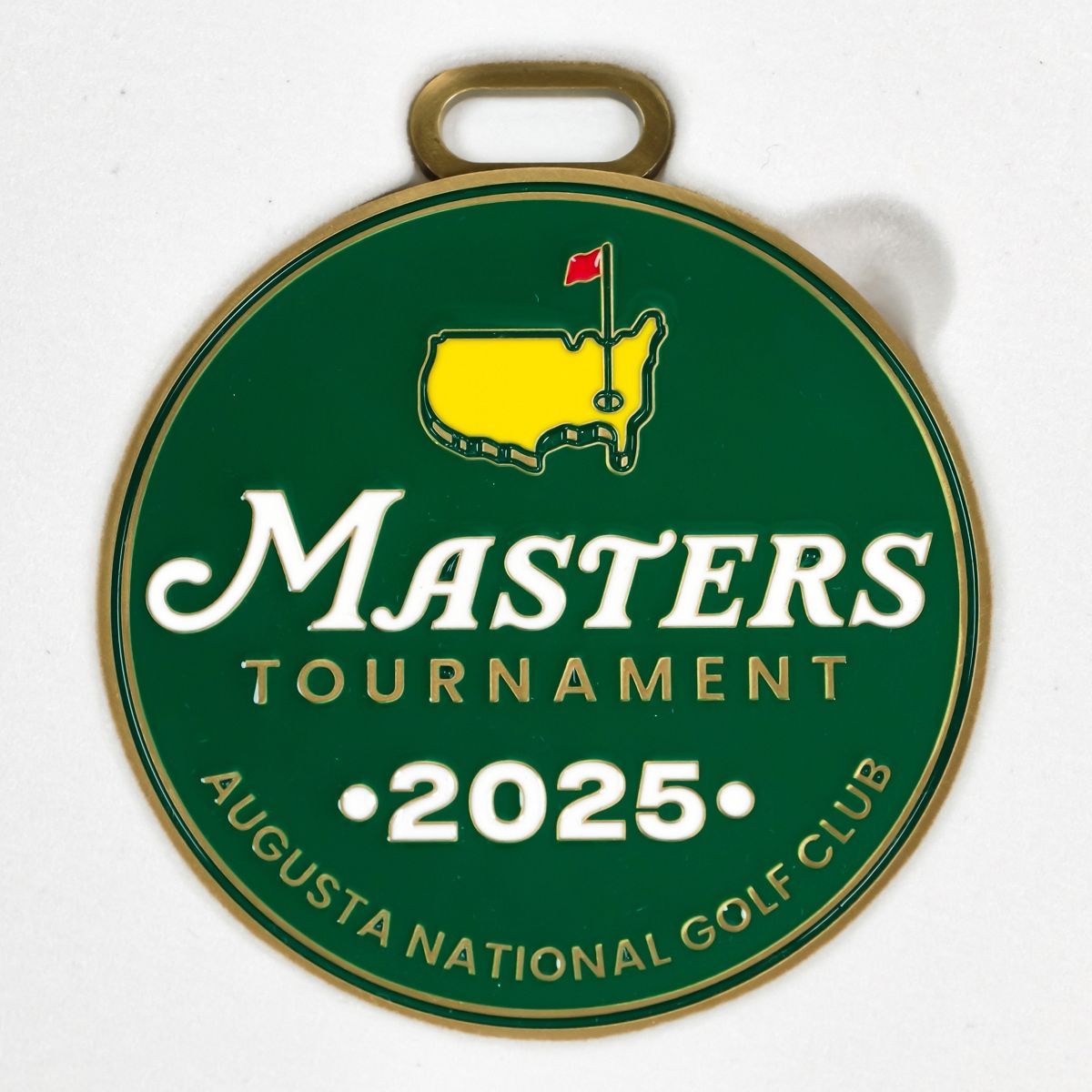 MASTERS TOURNAMENT 2025 バッグタグ 公式記念グッズ オーガスタ