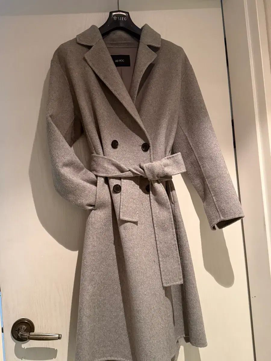 アドホック カシミア ハンドメイド コート