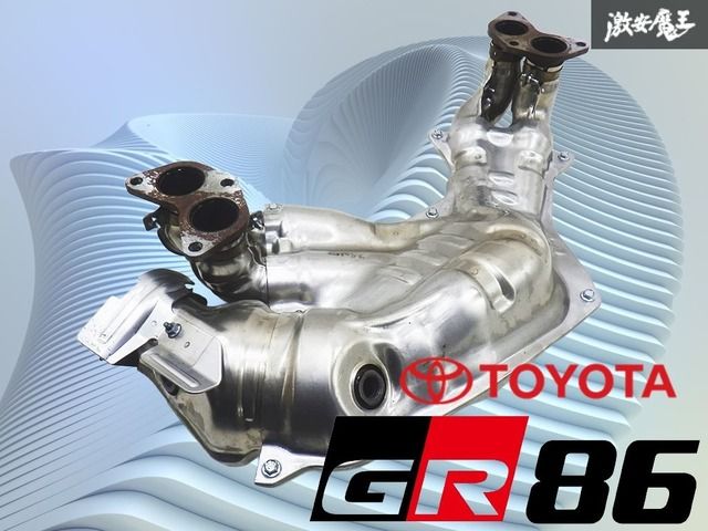 内部の崩れなし】純正 ZN8 GR86 ハチロク FA24 エキマニ エキゾースト