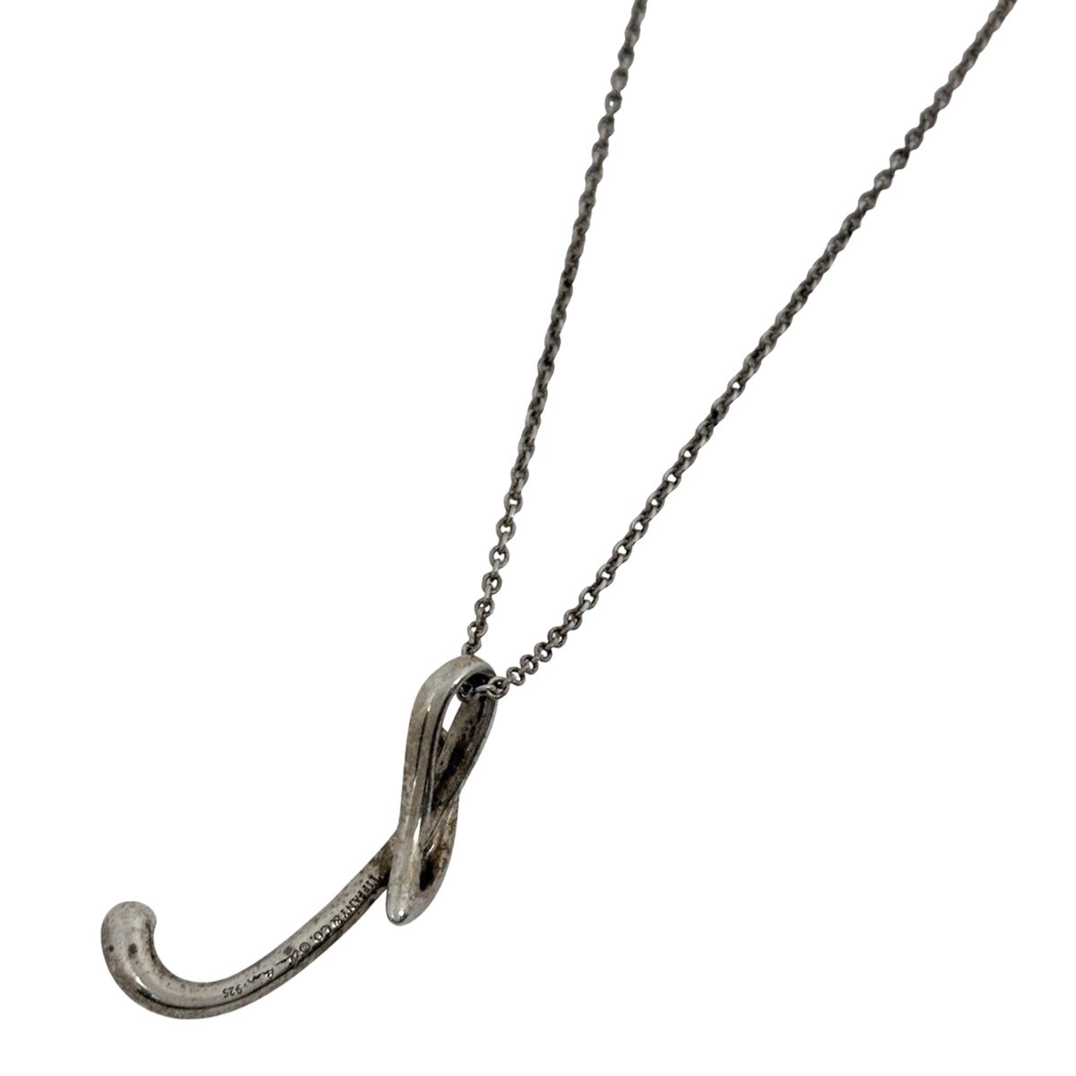 ティファニー TIFFANY&Co. レター ネックレス アルファベット T 