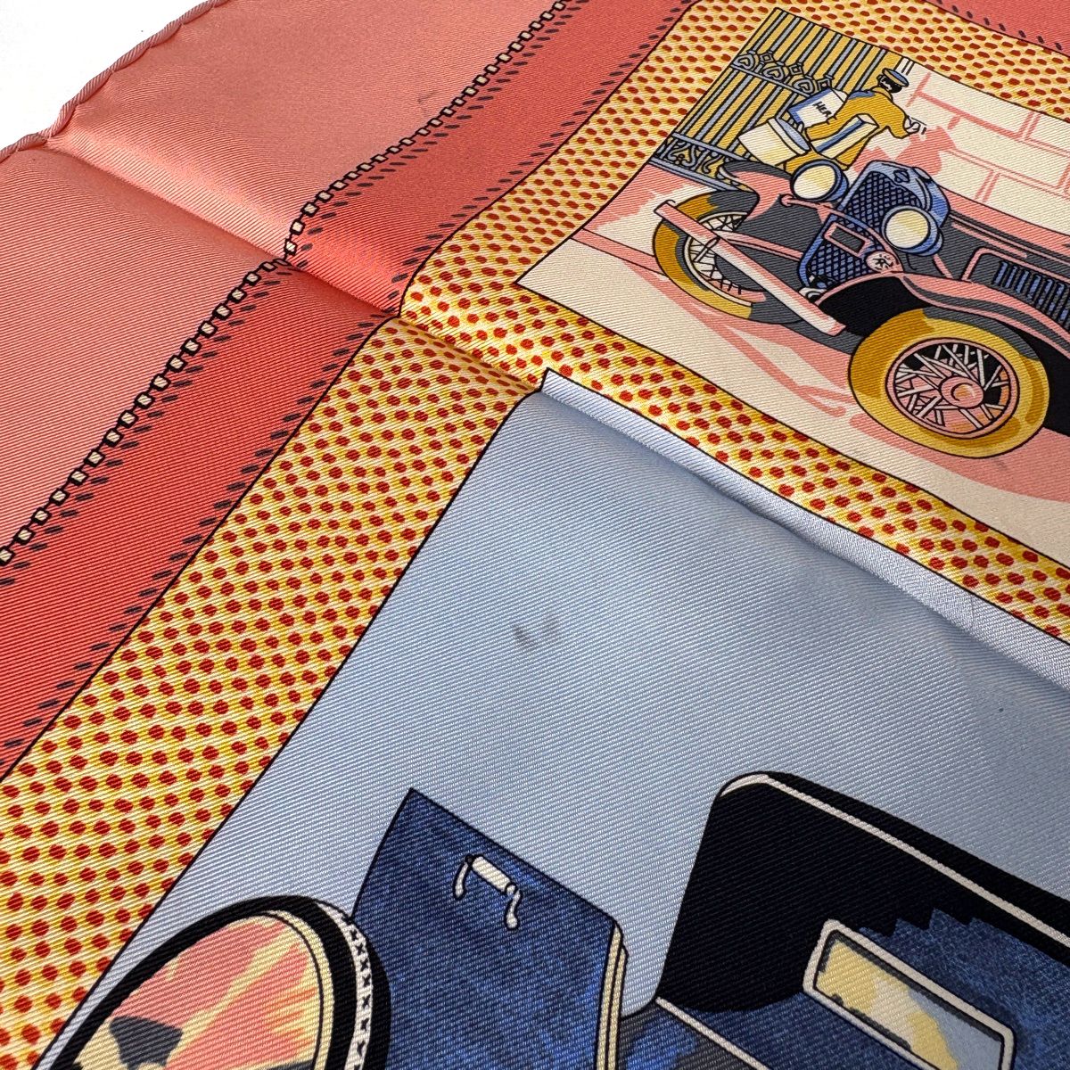 【美品】エルメス カレ90 自動車の快適とエレガンス エルメス 注文 HERMES カレ 90 L Elegance et le Confort en