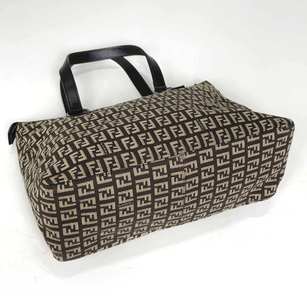 フェンディ FENDI ズッキーノ柄 ハンドバッグ トートバッグ