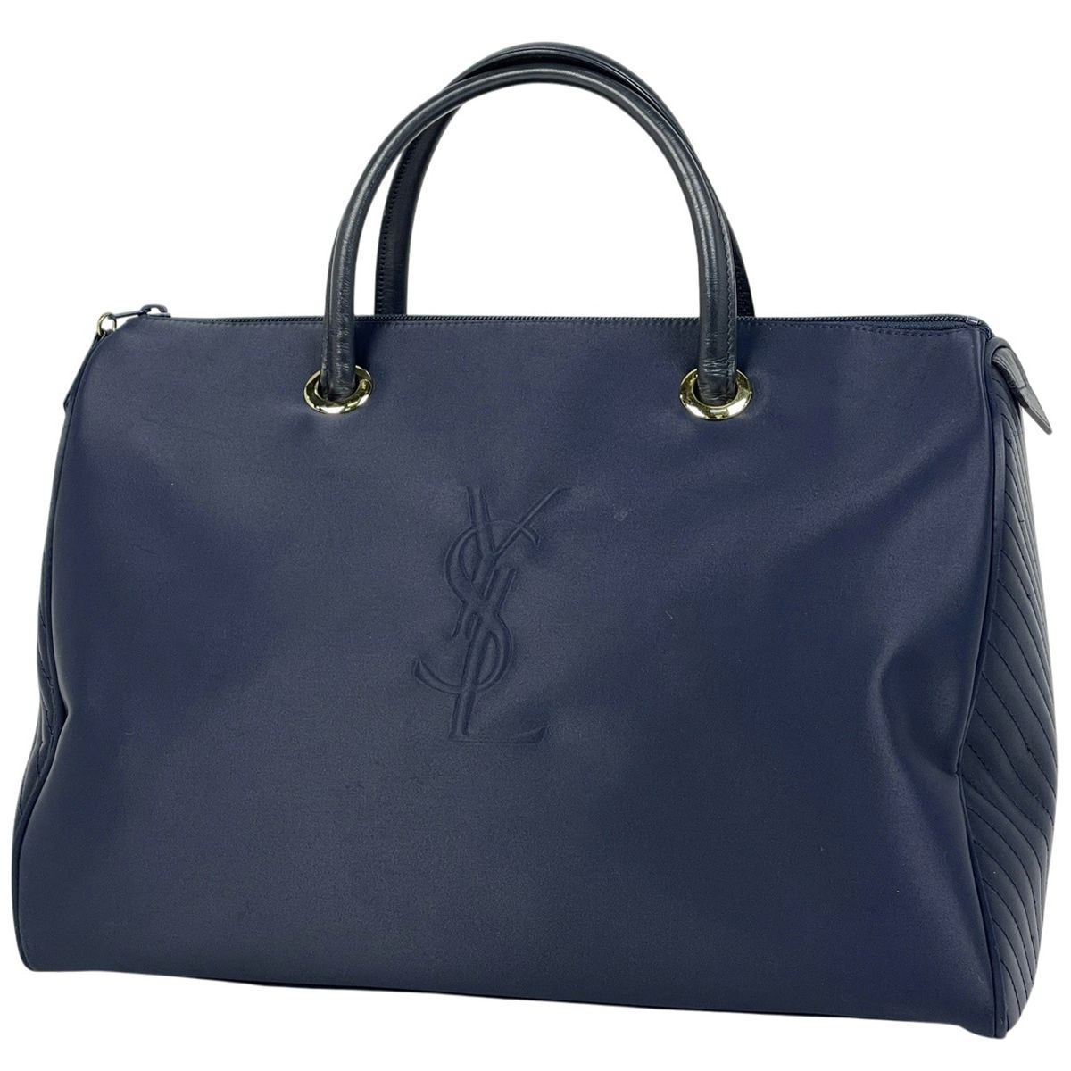 イヴ・サンローラン YVES SAINT LAURENT ロゴ ハンドバッグ YSL