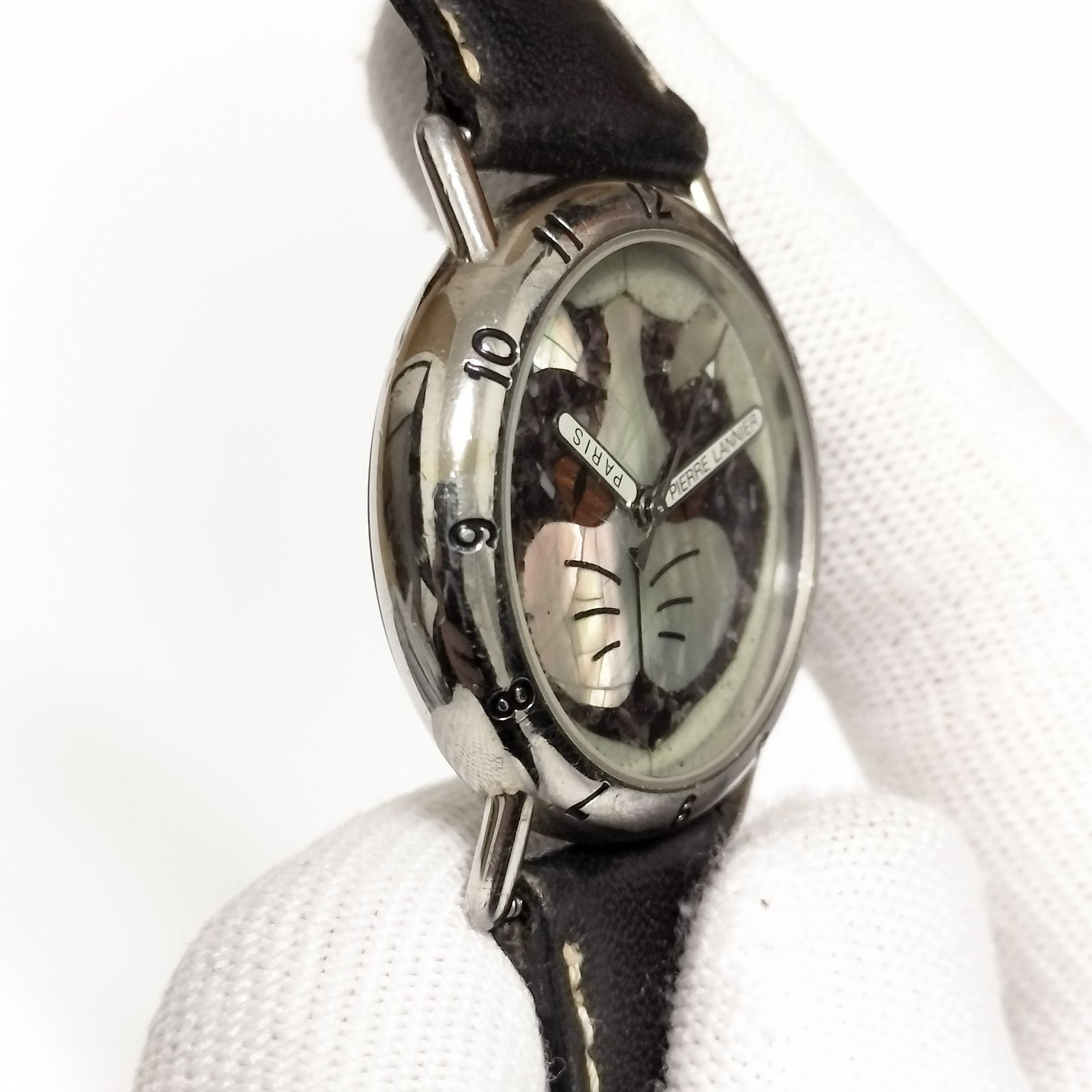 Pierre Lannier ピエールラニエ 限定999本 モデルCHAT 猫デザイン 33mm