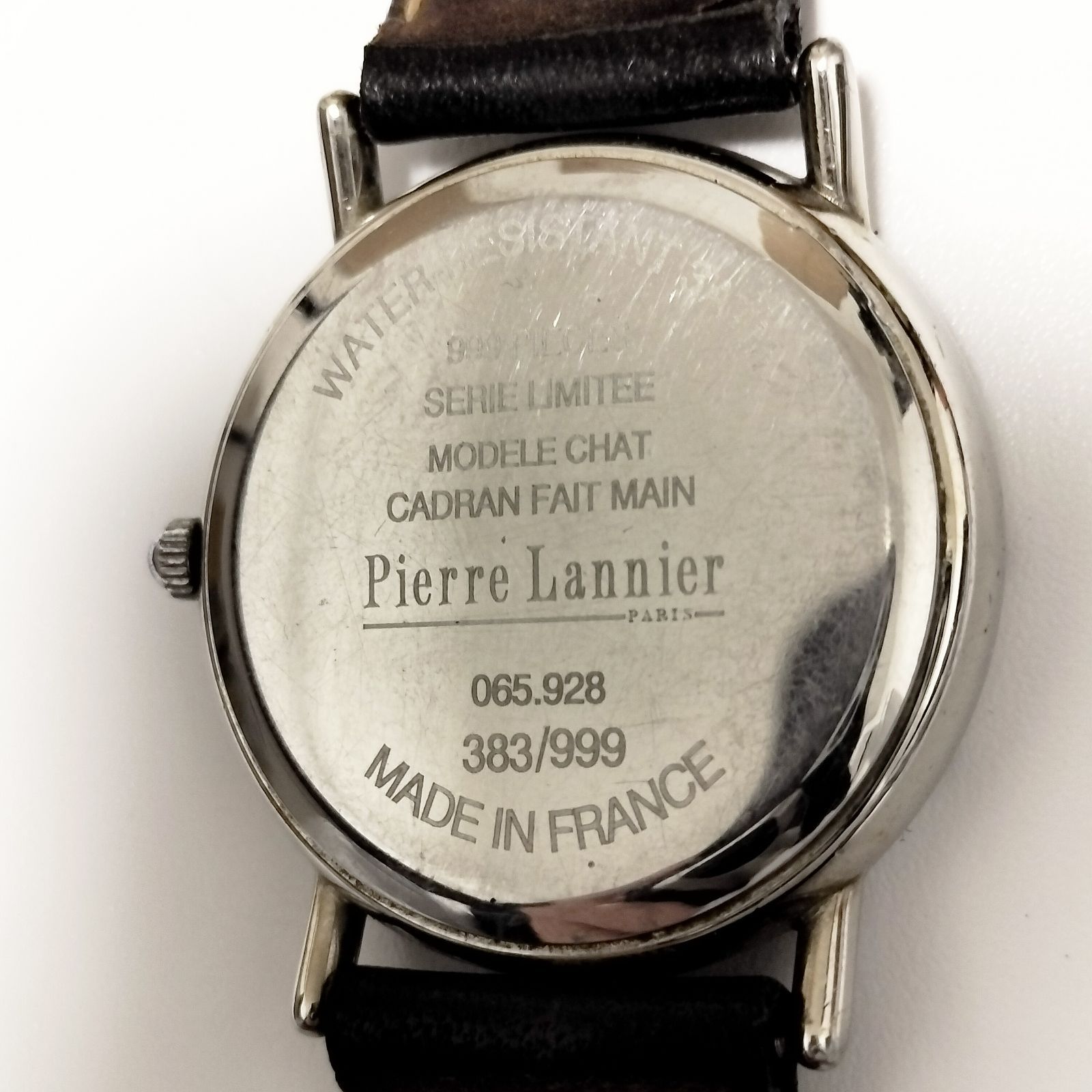 Pierre Lannier ピエールラニエ 限定999本 モデルCHAT 猫デザイン 33mm