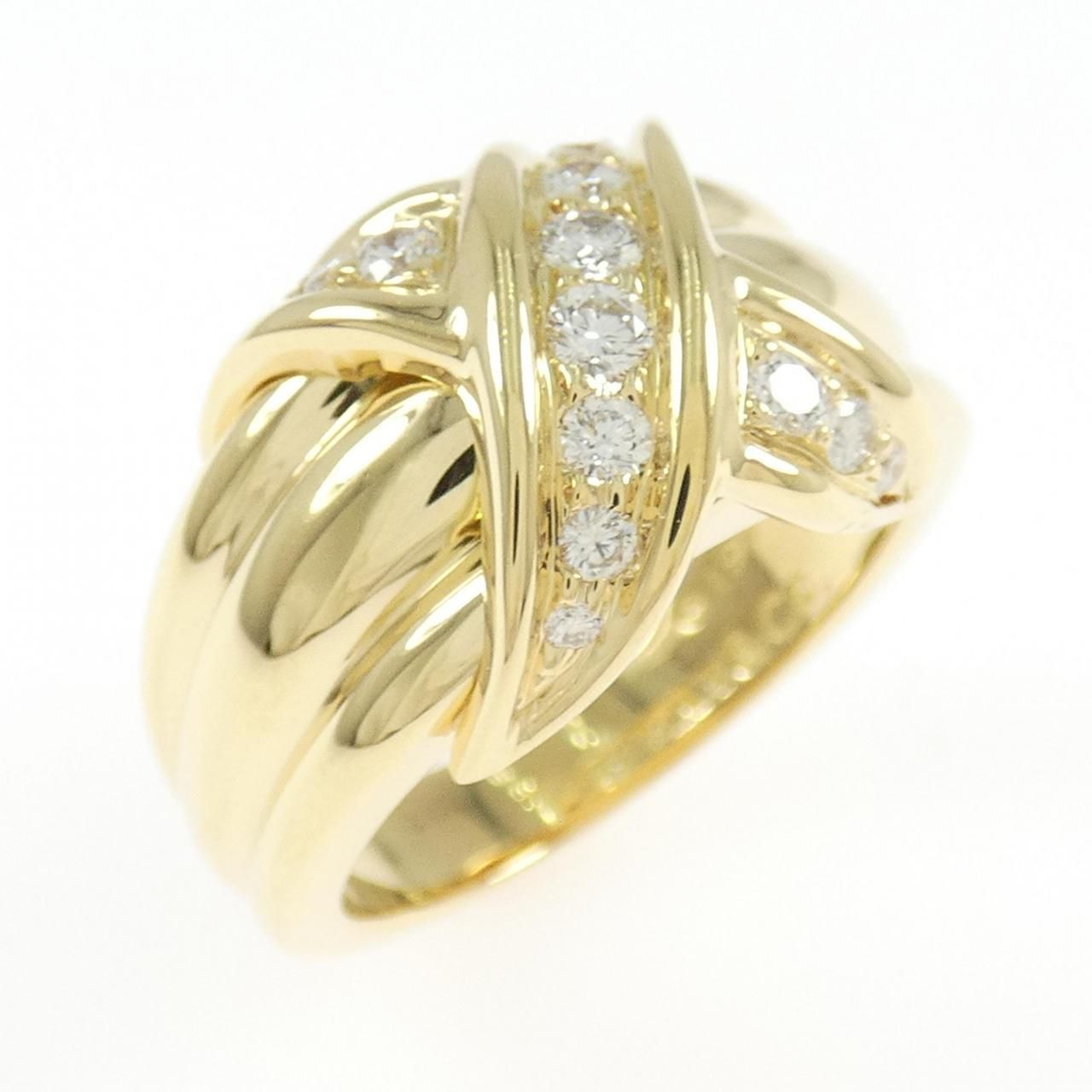 ヴィンテージ ティファニー シグネチャー ラージ リング