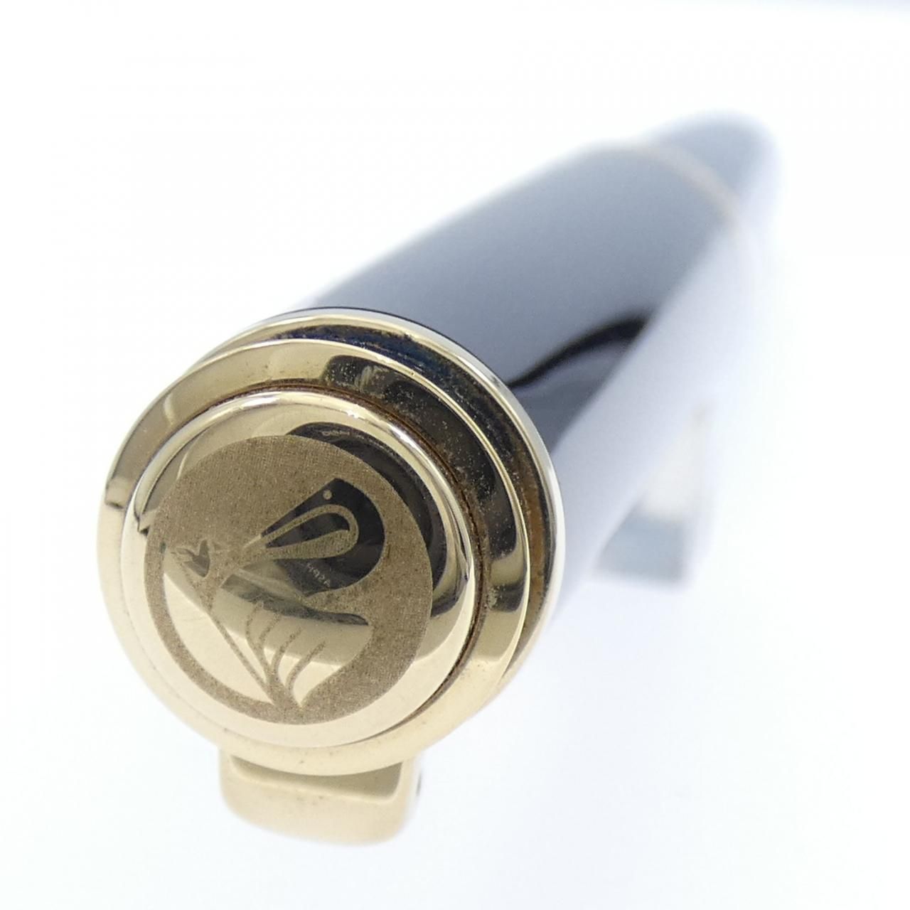 600ブルー縞 万年筆