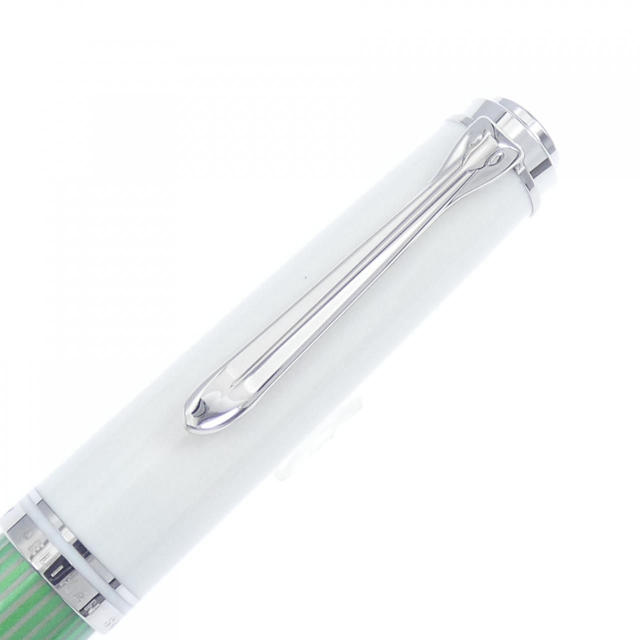 グリーンホワイト 万年筆