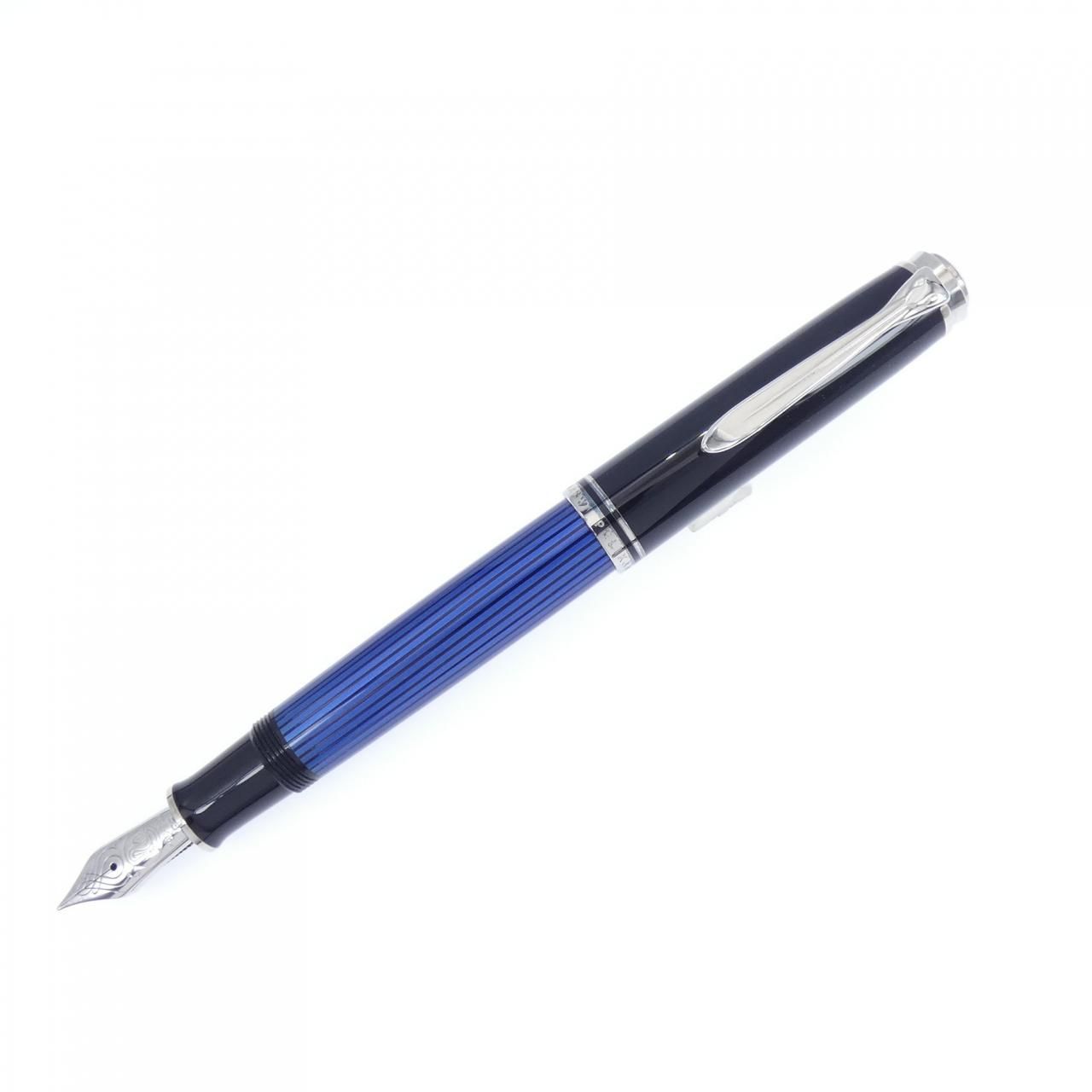 ペリカン スーベレーンM 805ブルー縞 万年筆