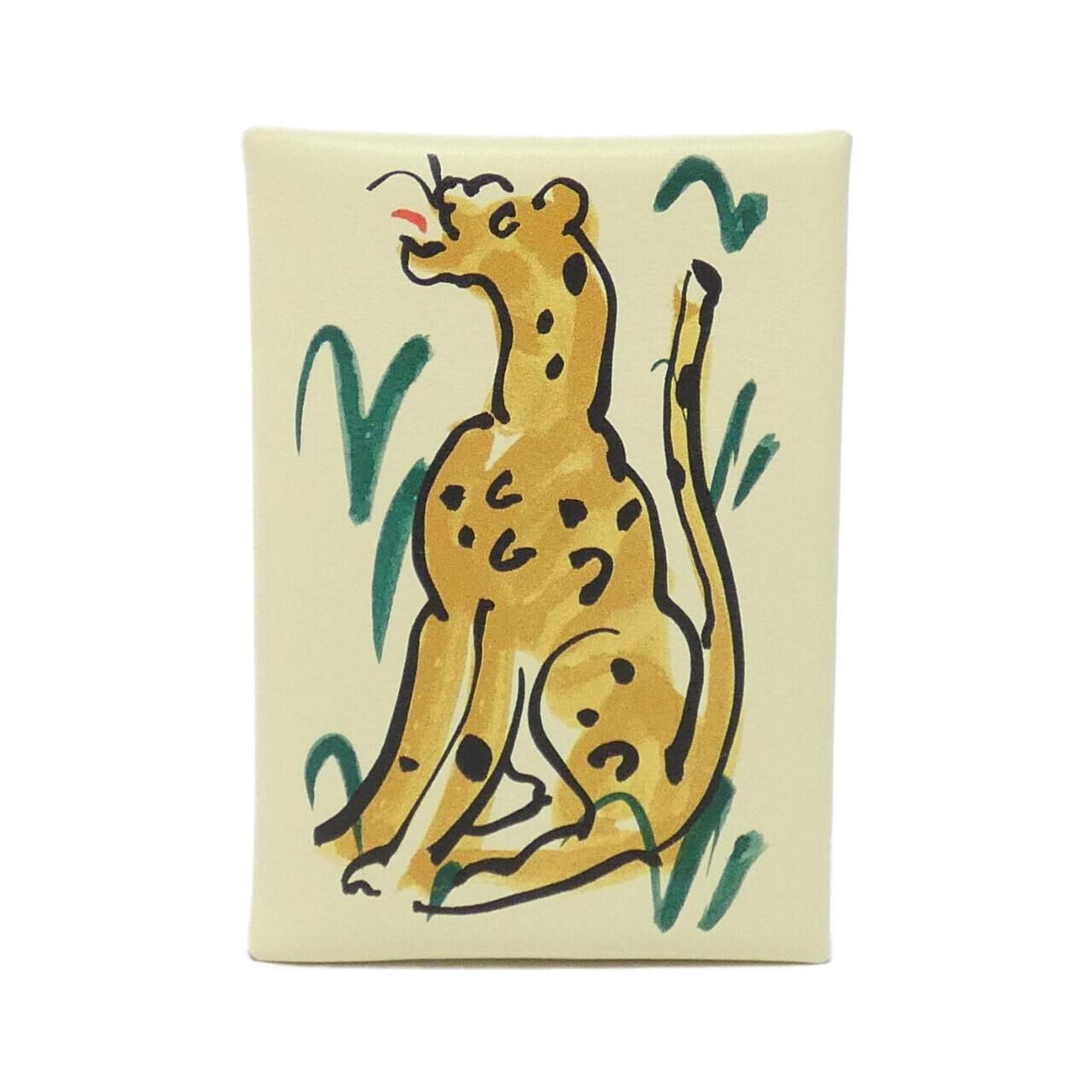 エルメス SPRING PANTHER カルヴィ デュオ コインケース