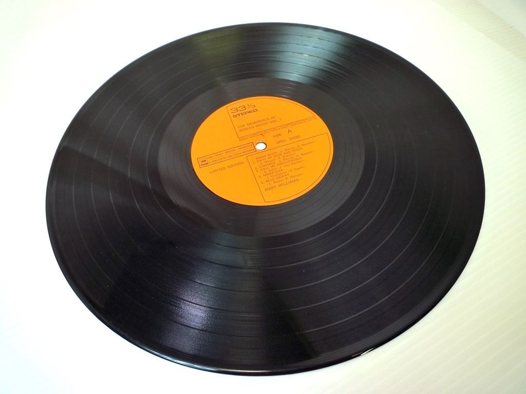 LP 世界の映画音楽1 アメリカ映画名作編1 The Memorials Of Screen