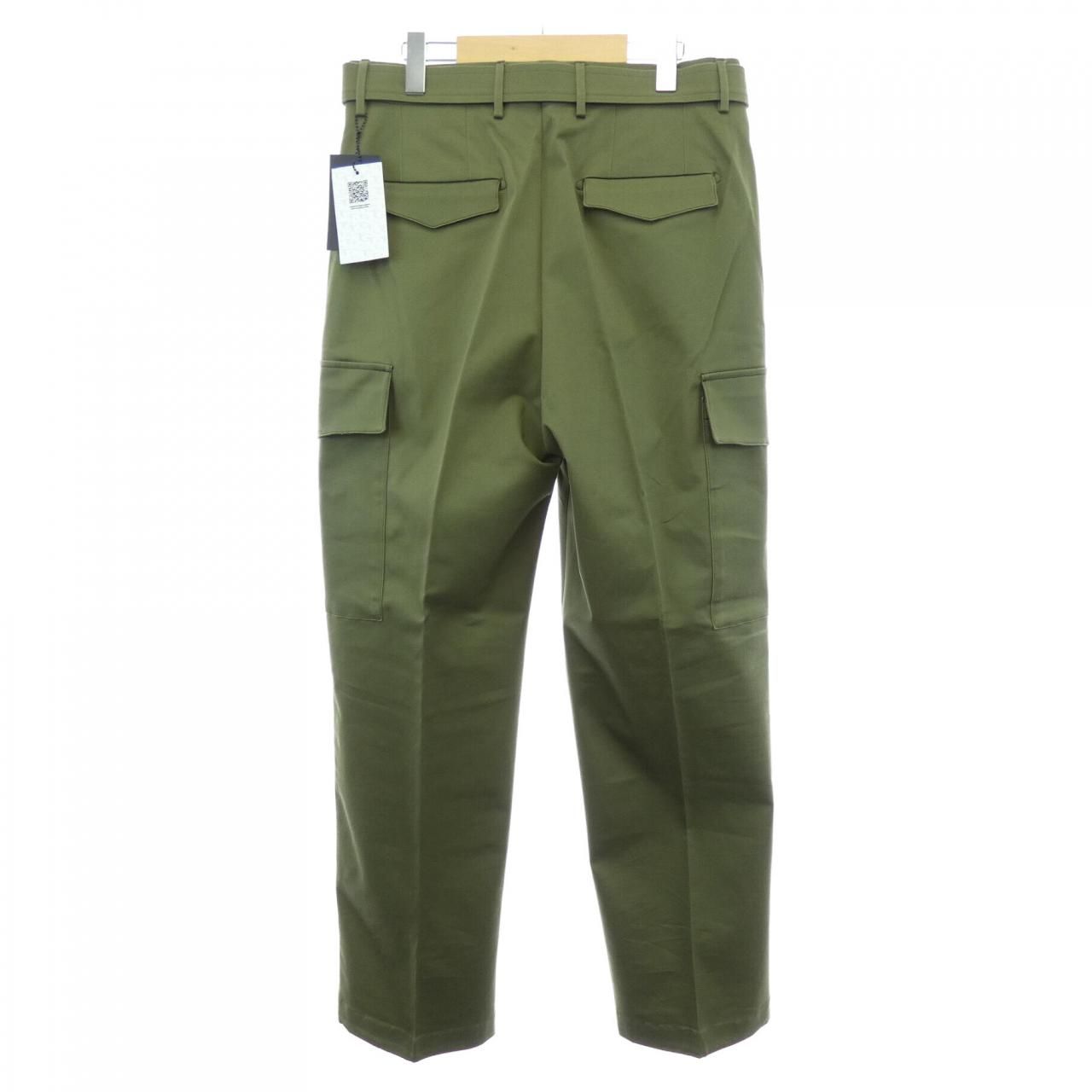 【美品】タリアトーレ チノパン コットン ライトグレー 48/R M,L相当 美品】タリアトーレ チノパン コットン ライトグレー 48/R M,L相当