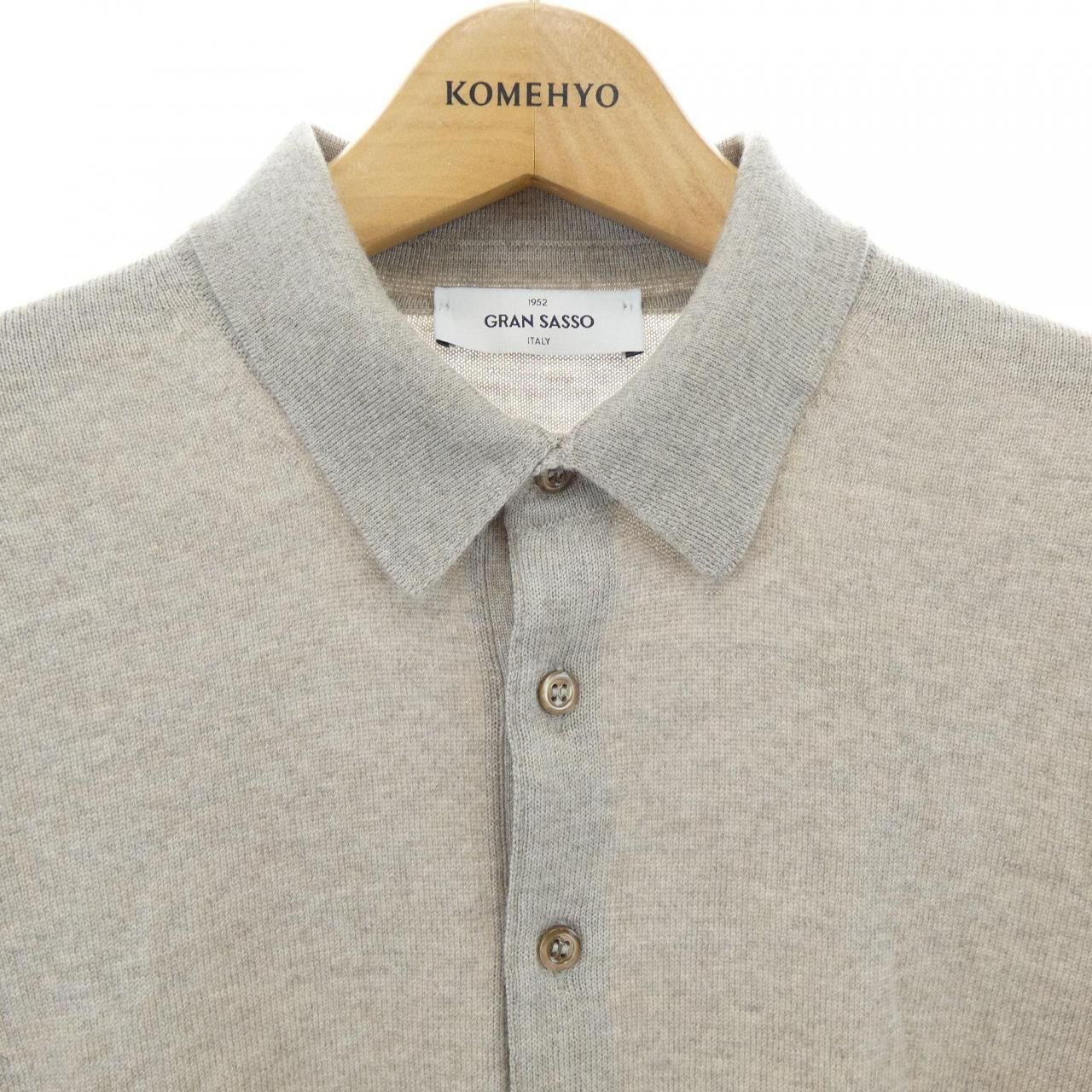 グランサッソ Gran Sasso ポロシャツ シンプルコーデ 売れ筋