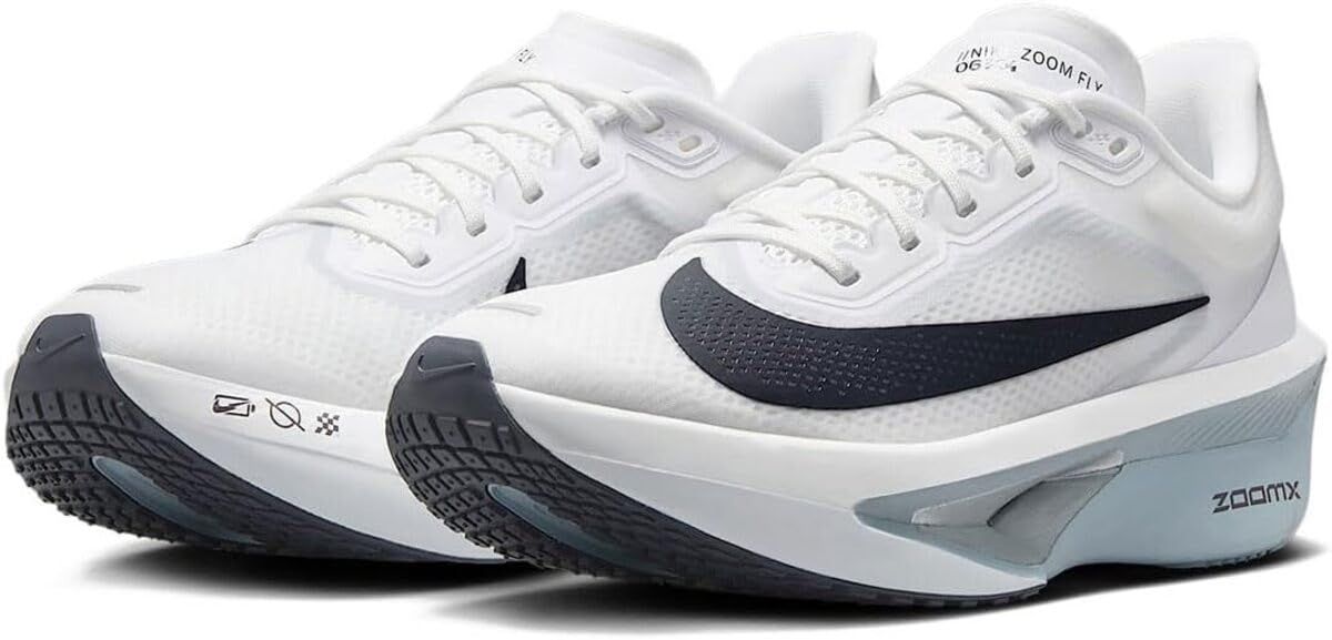 ナイキ ズーム フライ 6 W ZOOM FLY ホワイト ピュアプラチナム オブシディアンミスト グリッドアイアン FN 8455 104 24 0 cm