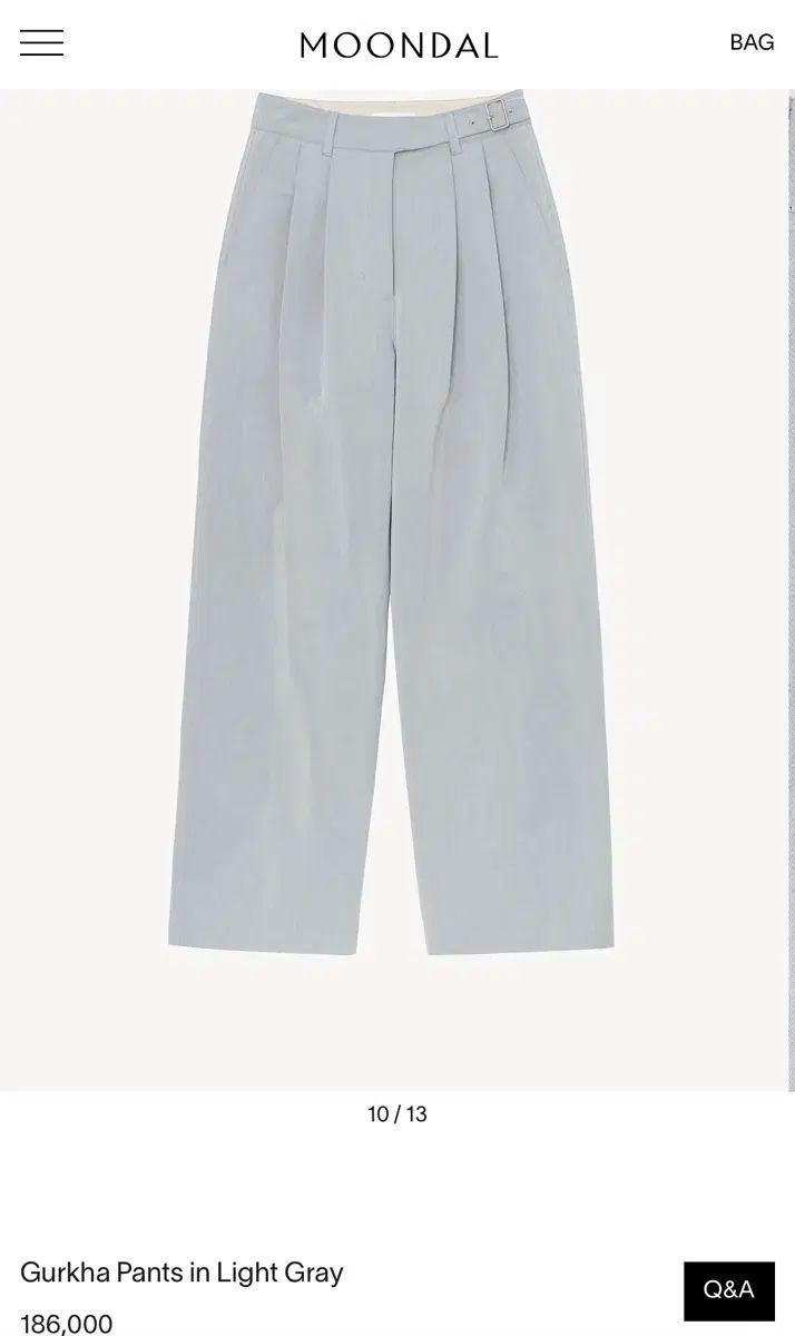 ムンダル Gurkha Pants ライトグレー M サイズ