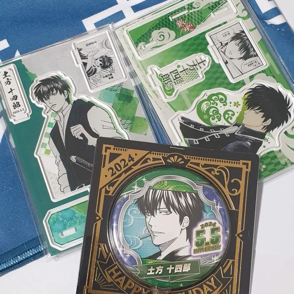 銀魂 土方十四郎 グッズ まとめ売り 未開封/まとめ売り) 銀魂 土方 十四郎 誕生日 アクリル スタンド 缶
